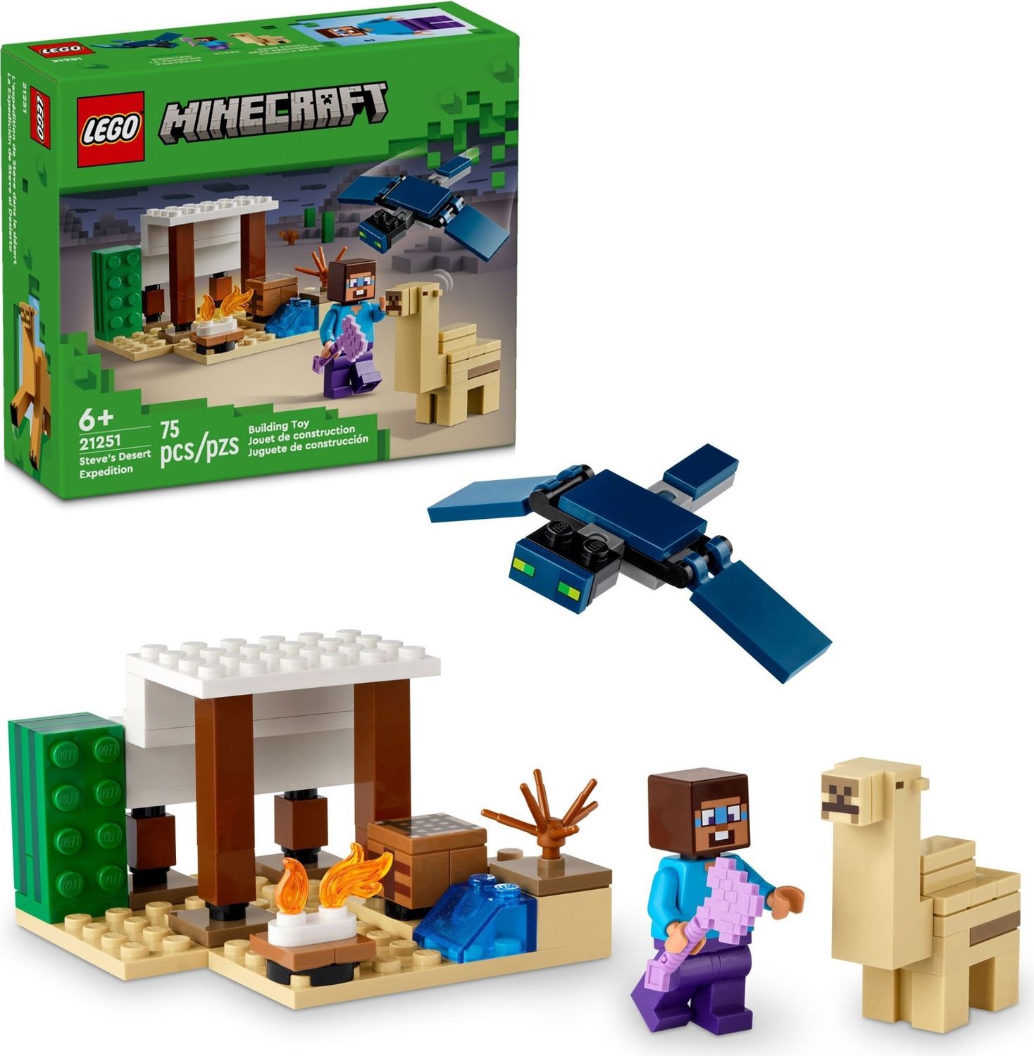 Lego Minecraft 21251 - Steve&#39;s Desert Expedition