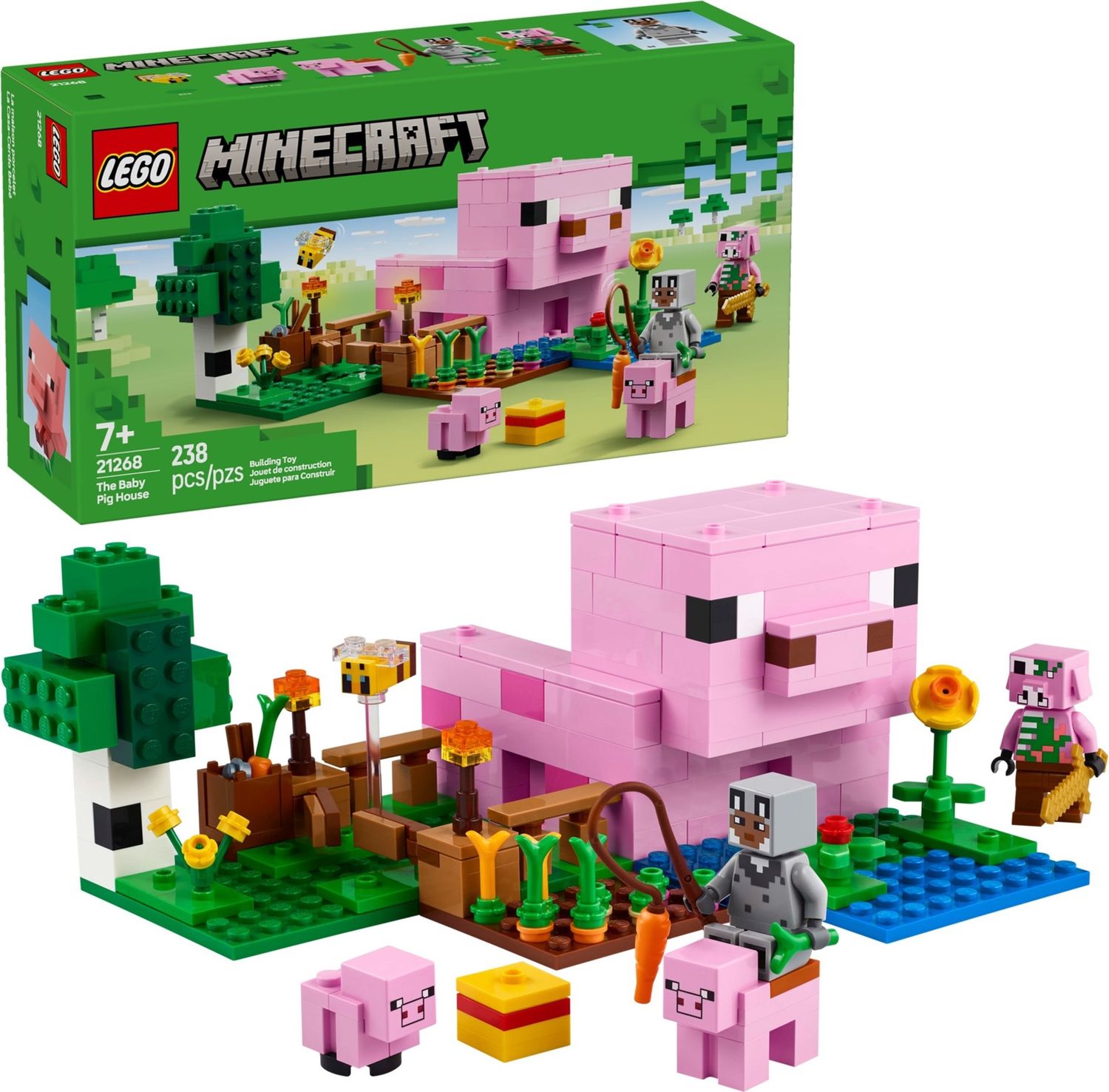 Lego Minecraft 21268 - The Baby Pig House