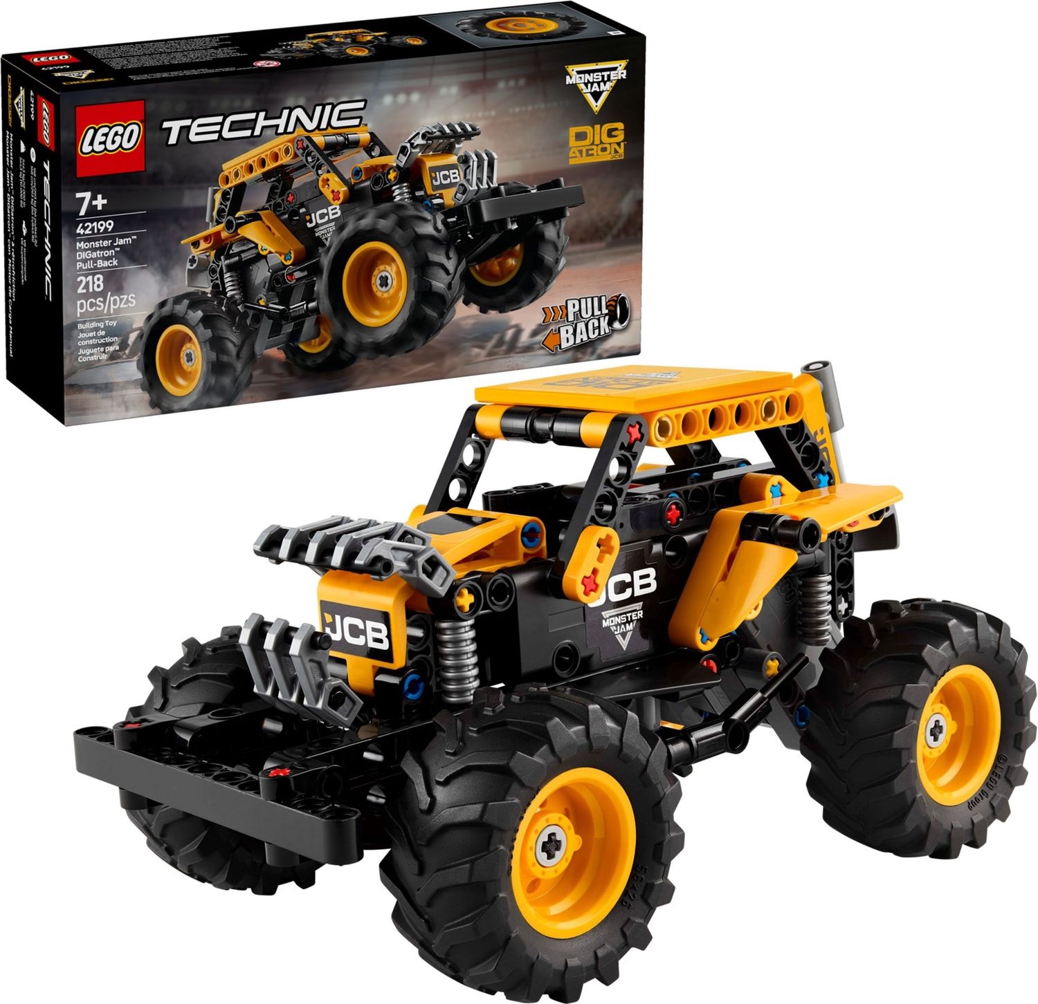 Lego Technic 42199 -Monster Jam DIGatron Pull-Back