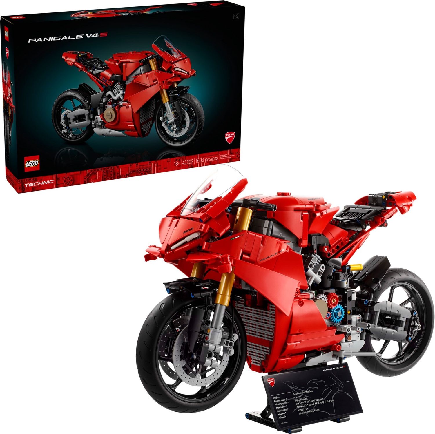 Lego Technic 42202 - Ducati Panigale V4 S Motorcycle