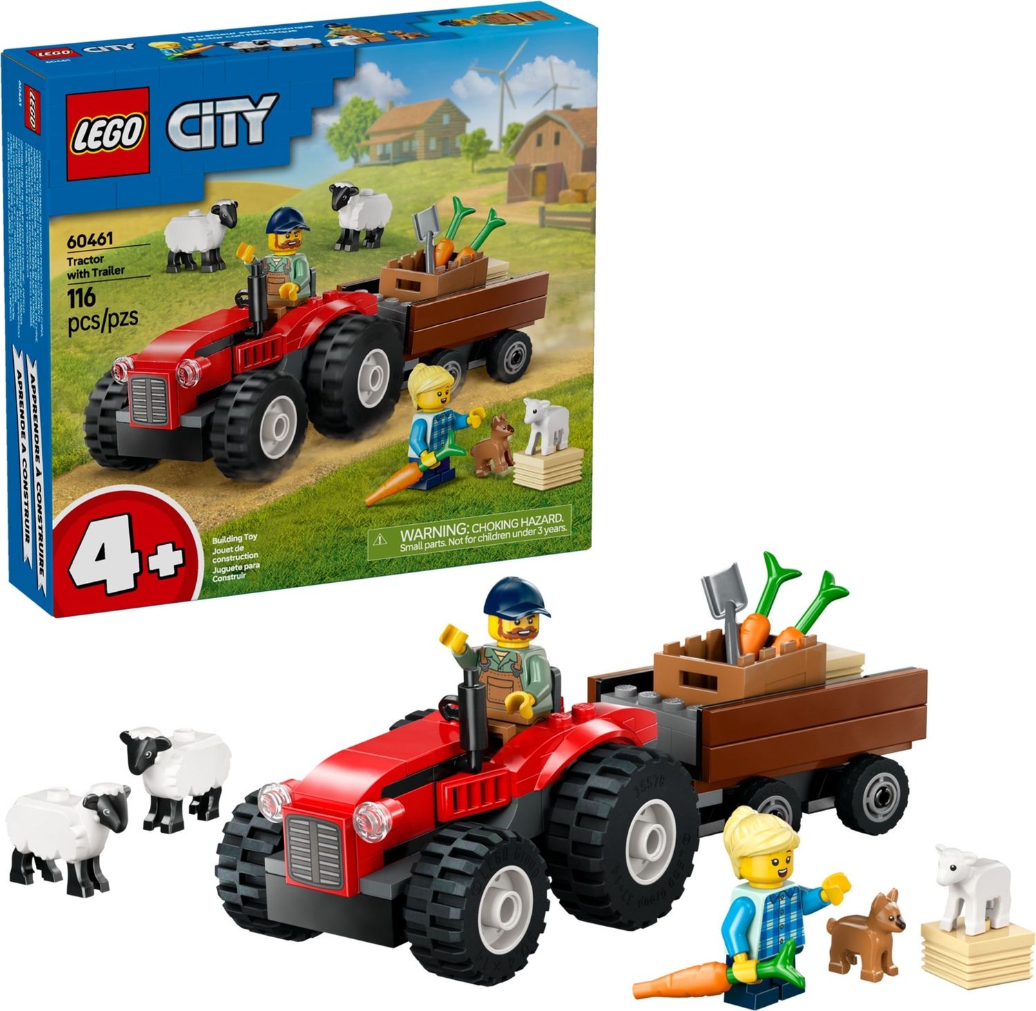 Lego City 60461 - Tractor with Trailer