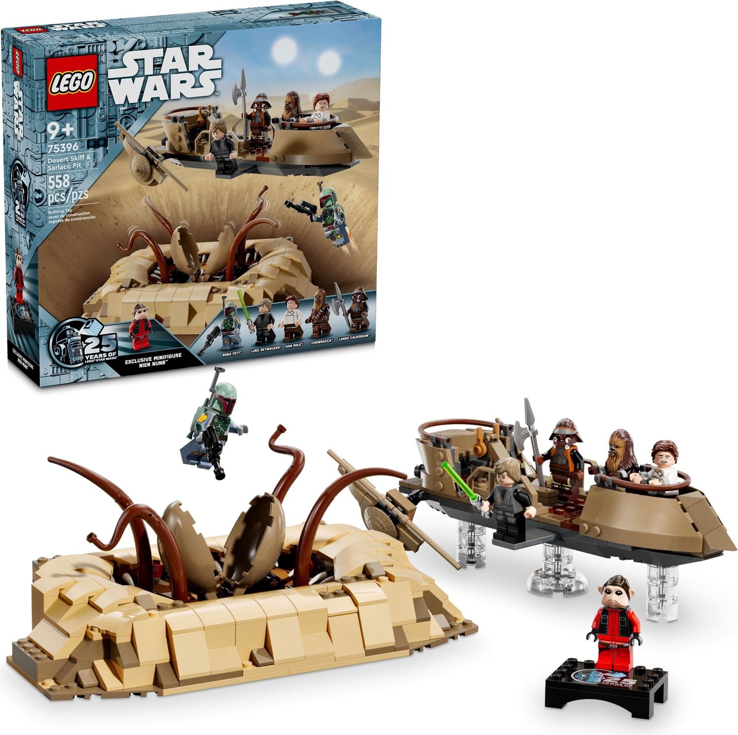 Lego Star Wars 75396 - Desert Skiff &amp; Sarlacc Pit