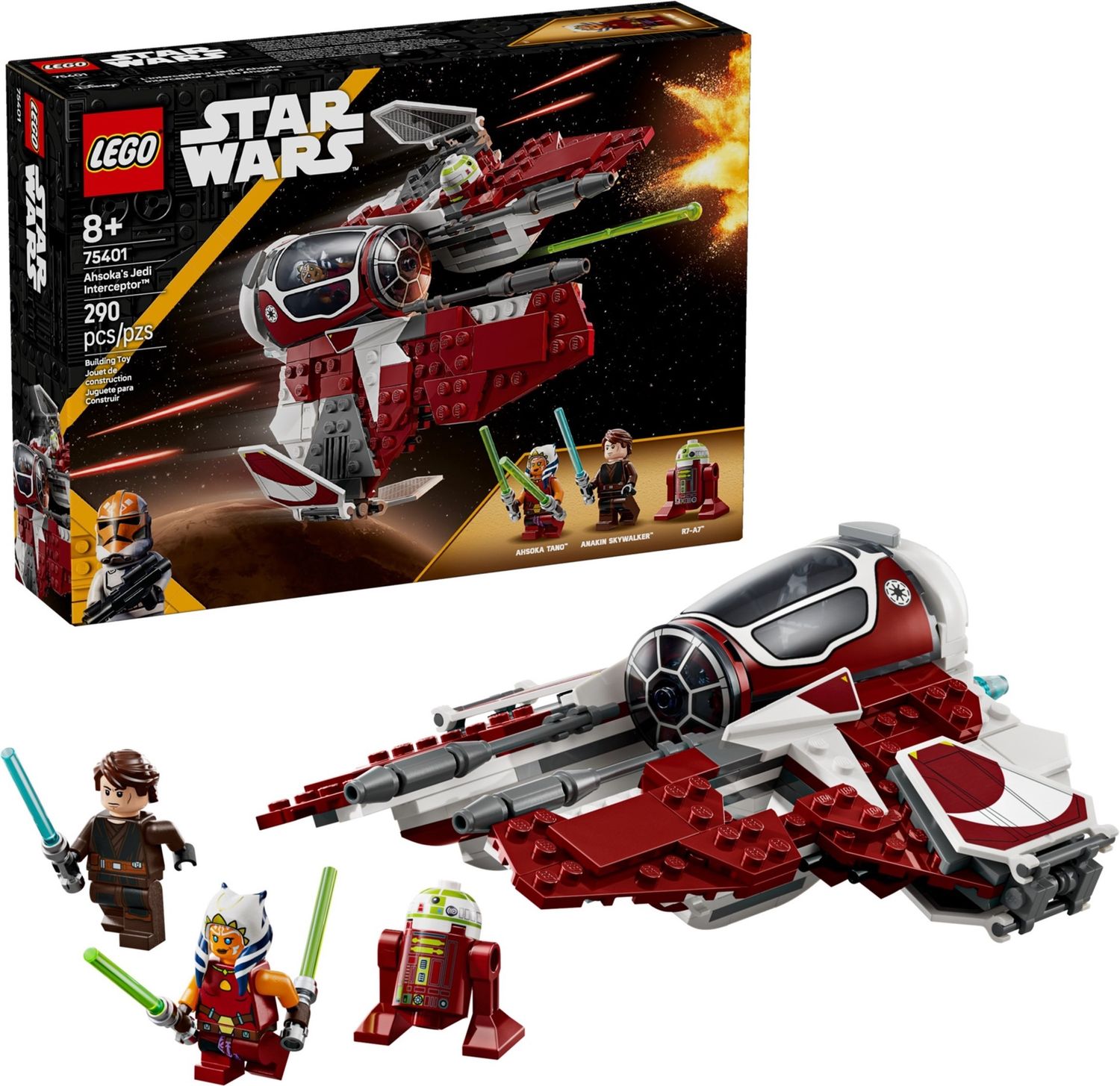 Lego Star Wars 75401 - Ahsoka&#39;s Jedi Interceptor