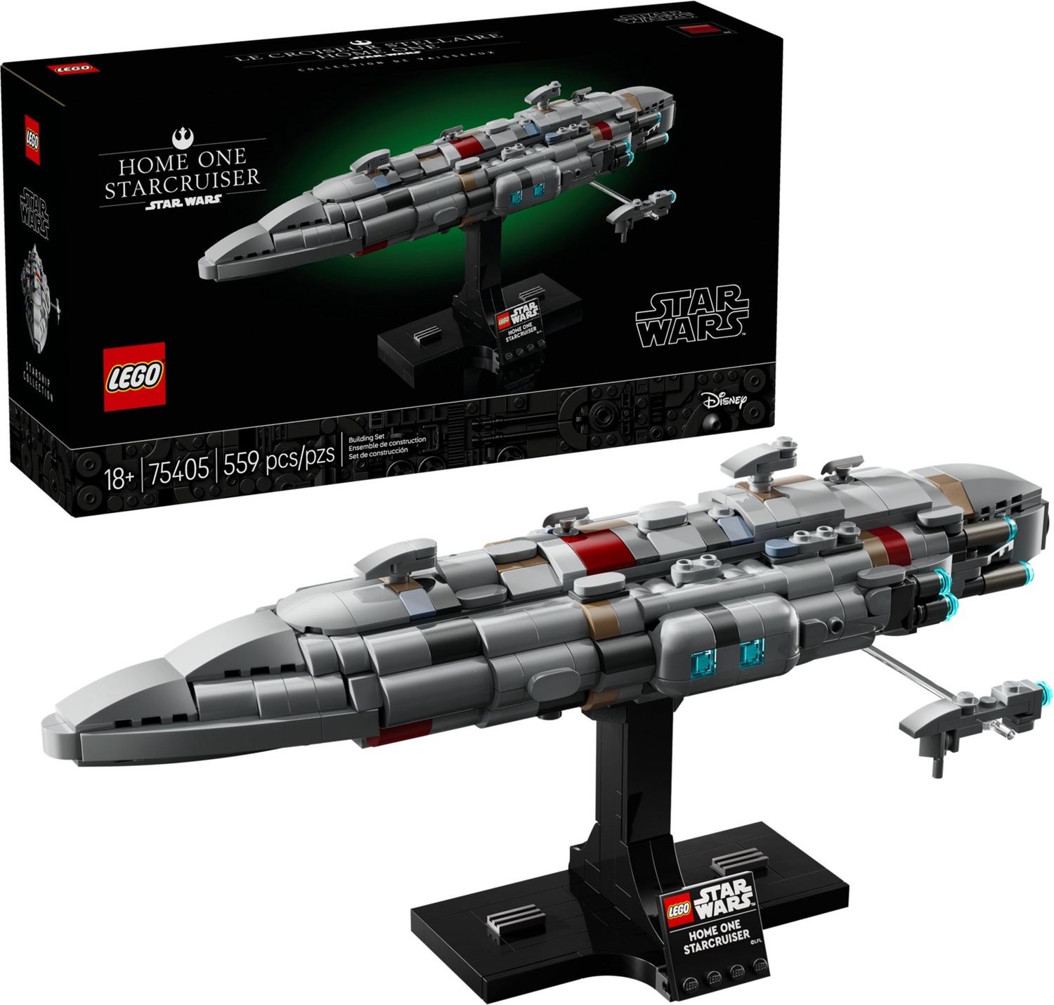Lego Star Wars 75405 - Home One Starcruiser