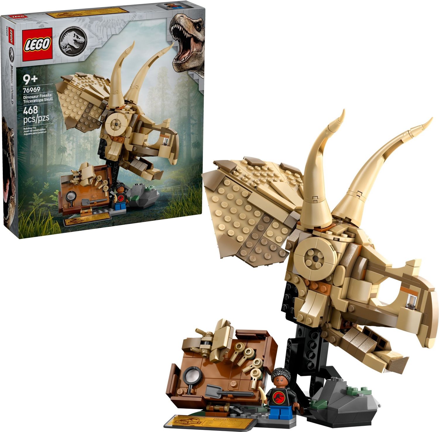 Lego Jurassic World 76969 - Dinosaur Fossils: Triceratops Skull