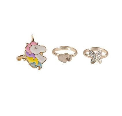 Great Pretenders - Butterfly &amp; Unicorn Rings