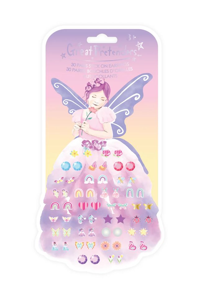 Great Pretenders - Butterfly Fairy Triana Sticker Earrings