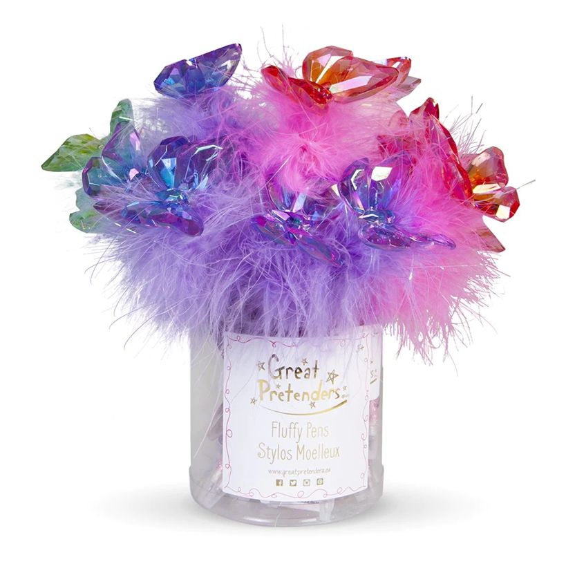 Great Pretenders - Butterfly Gem Fluffy Pen