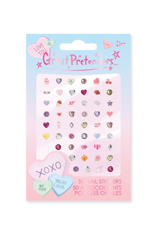 Great Pretenders - Candy Heart Nail Stickers