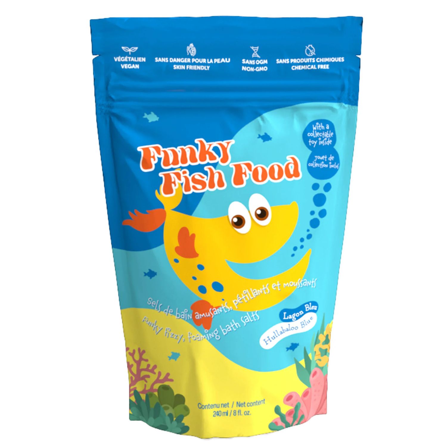 Loot Toy Co. - Hullabaloo Blue Funky Fish Food