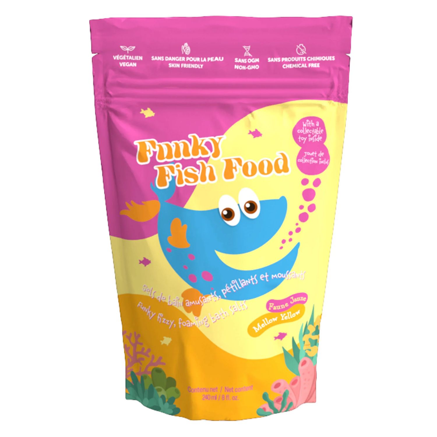 Loot Toy Co. - Mellow Yellow Funky Fish Food