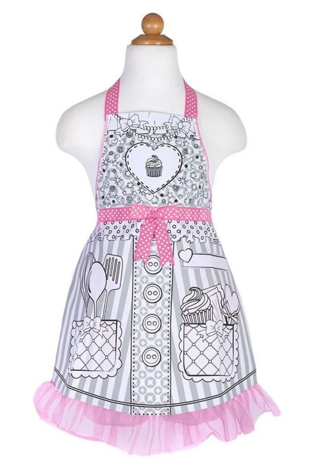 Great Pretenders - Colour-A-Costume Chef Apron (Pink)
