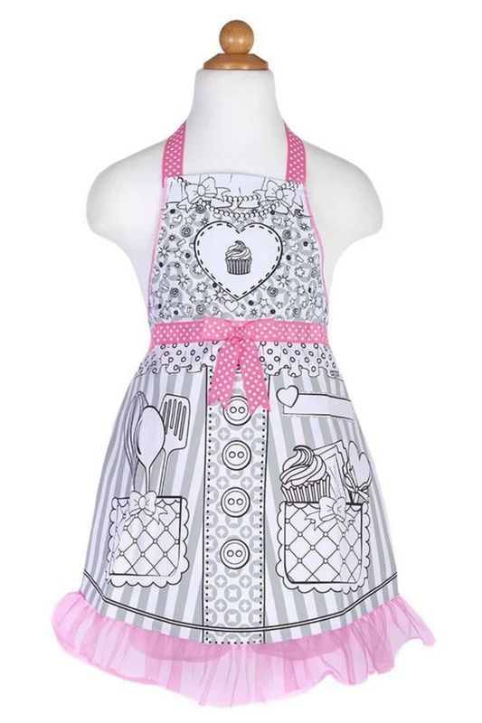Great Pretenders - Colour-A-Costume Chef Apron (Pink)
