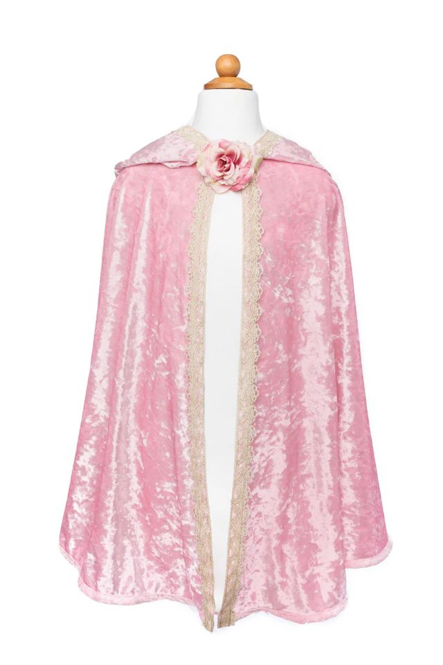 Great Pretenders - Deluxe Pink Rose Princess Cape