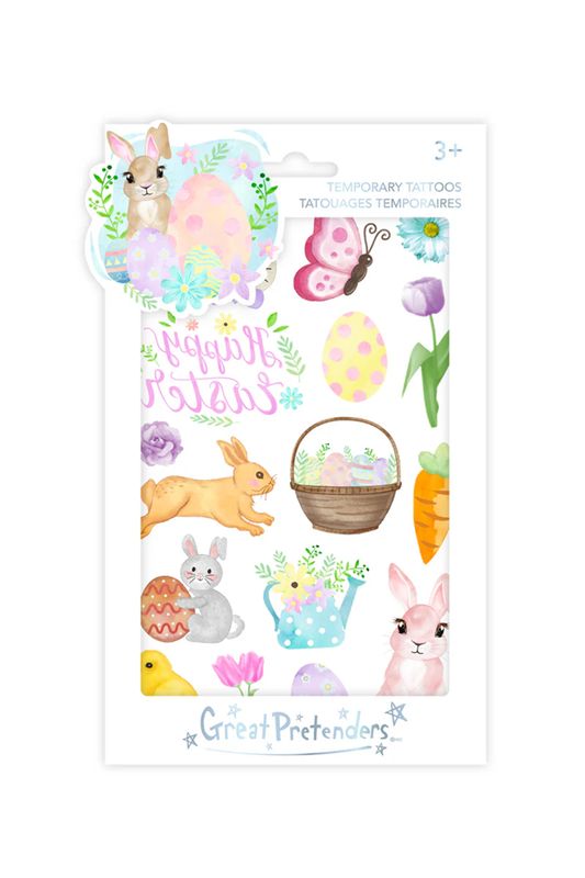 Great Pretenders - Easter Bunny Temporary Tattoos