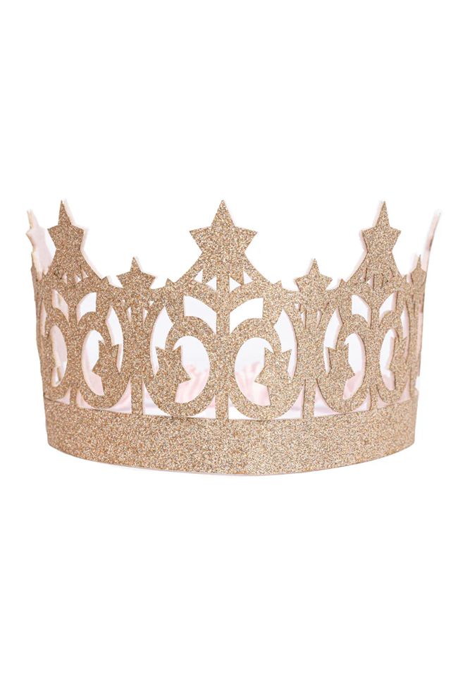 Great Pretenders - Gold Glitter Crown