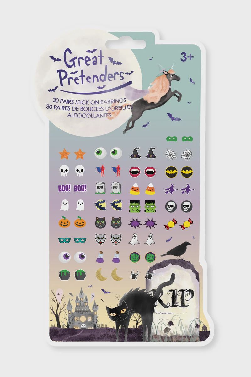 Great Pretenders - Halloween Sticker Earrings