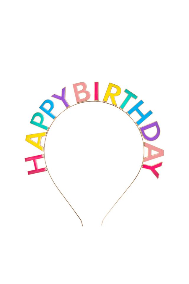 Great Pretenders - Happy Birthday Multicolour Headband