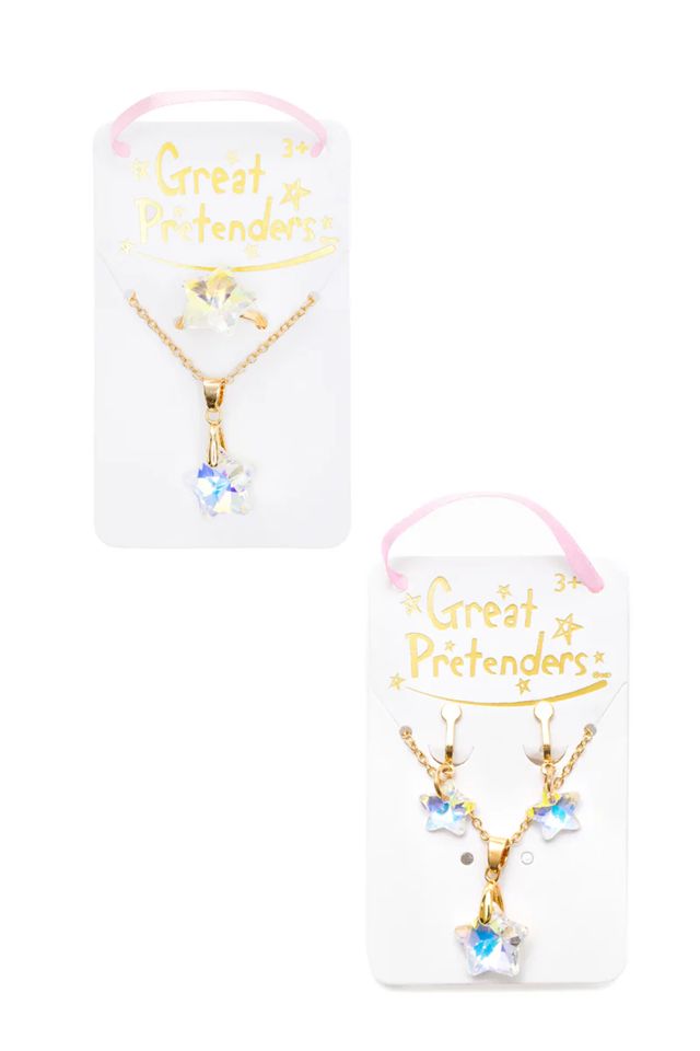 Great Pretenders - Holographic Star Necklace and Accessories