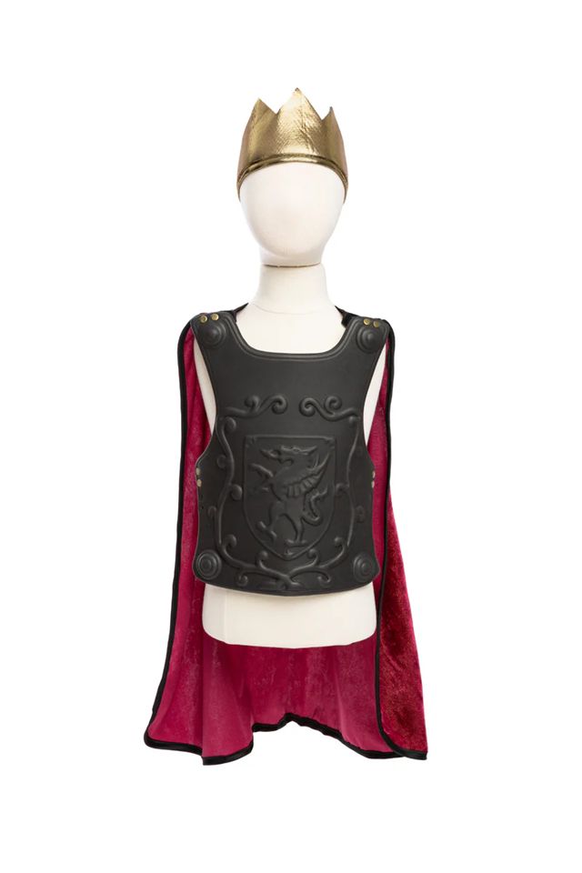 Great Pretenders - Legendary Knight Cape, Chest Plate &amp; Crown