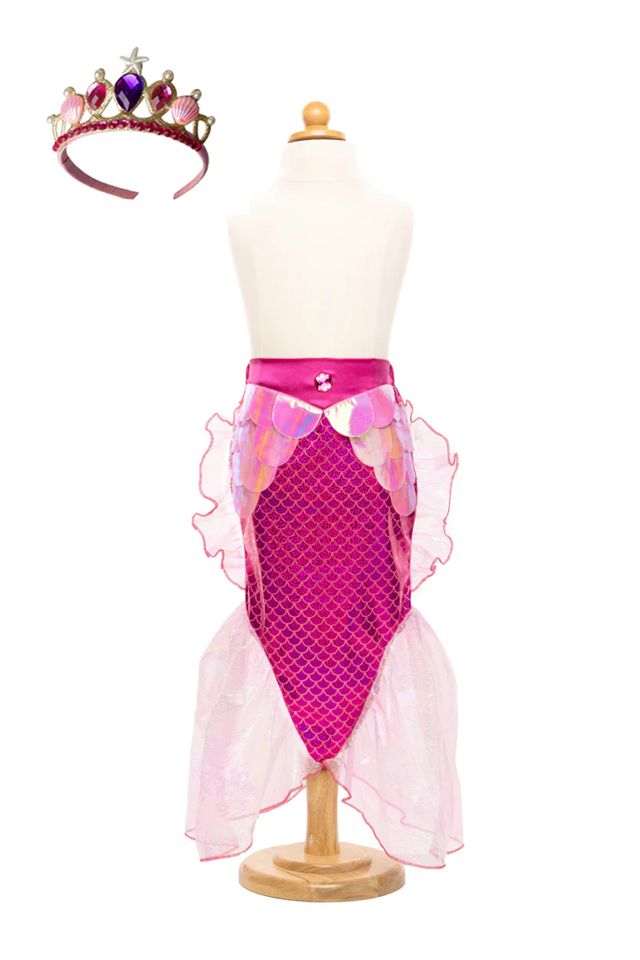Great Pretenders - Pink Mermaid Glimmer Skirt Set