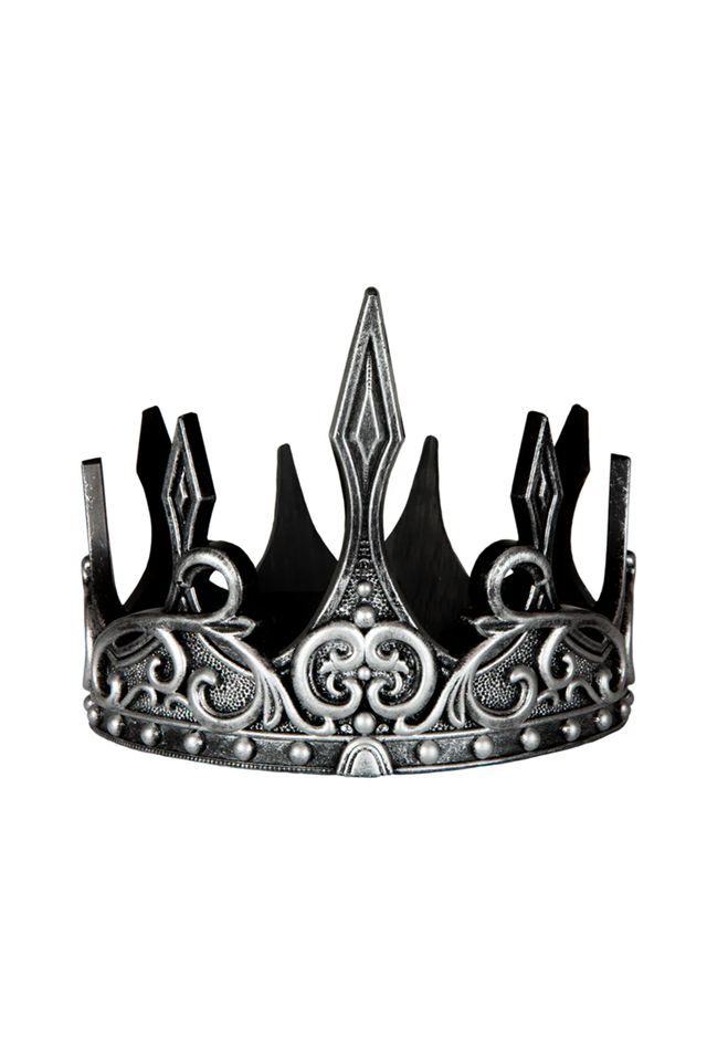Great Pretenders - Medieval Crown Silver/Black