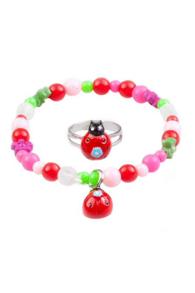 Great Pretenders - My Fairy Ladybug Bracelet &amp; Ring Set