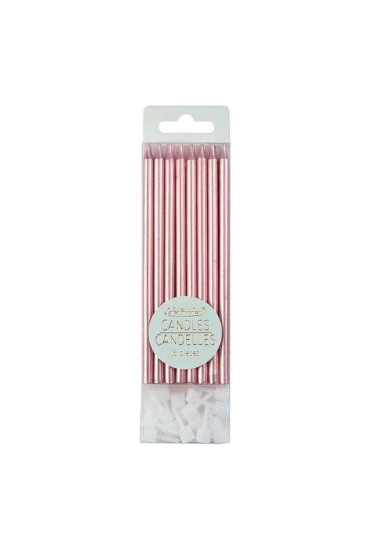 Great Pretenders - Pink Metallic Candles