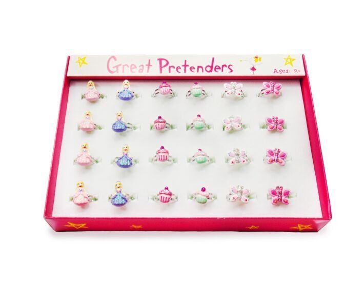 Great Pretenders - Princess, Cupcake, and Butterfly Rings
