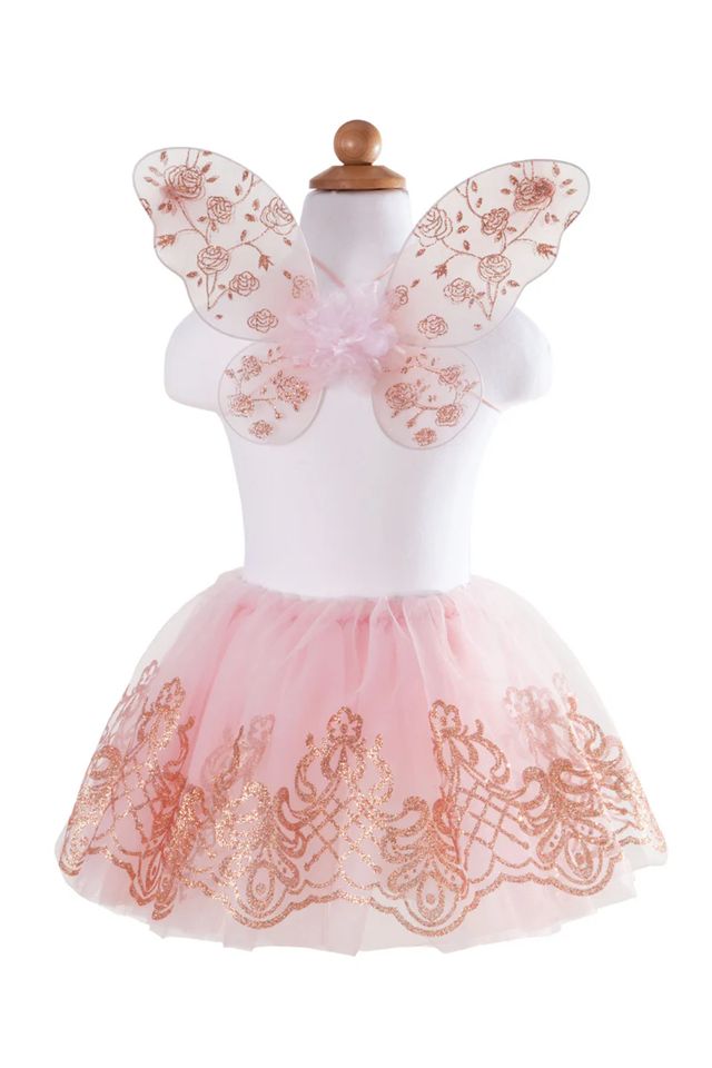 Great Pretenders - Rose Gold Tutu &amp; Wings Set