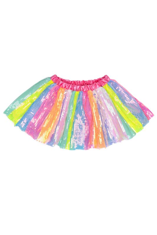 Great Pretenders - Stripy Sequins Skirt