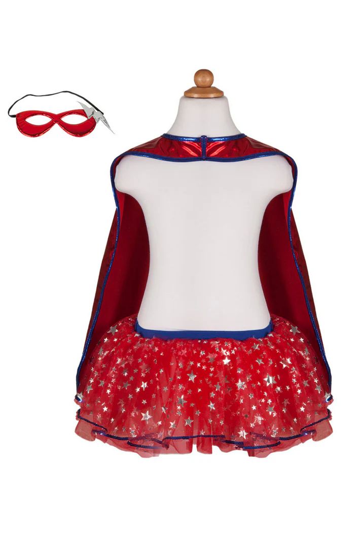 Great Pretenders - Super Hero Tutu, Cape &amp; Mask Set