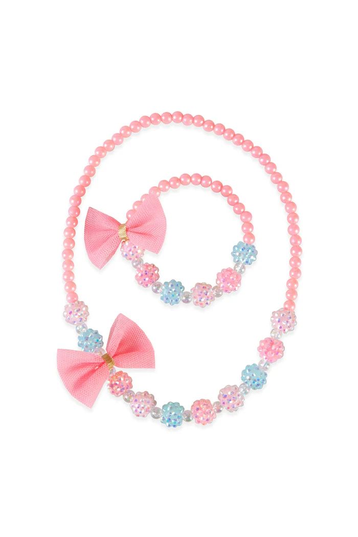 Great Pretenders - Think Pink Necklace &amp; Bracelet Set