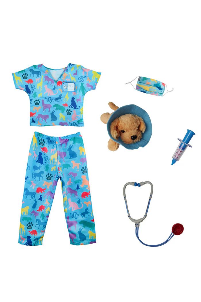 Great Pretenders - Veterinarian Scrubs with Accessories