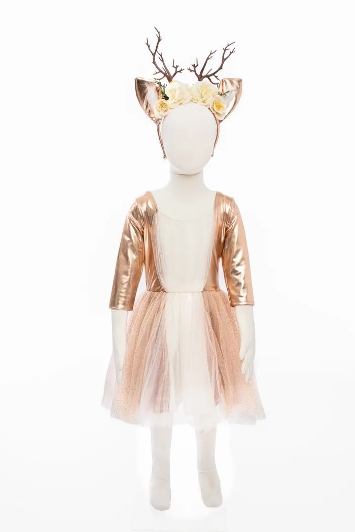 Great Pretenders - Woodland Deer Dress with Headpiece