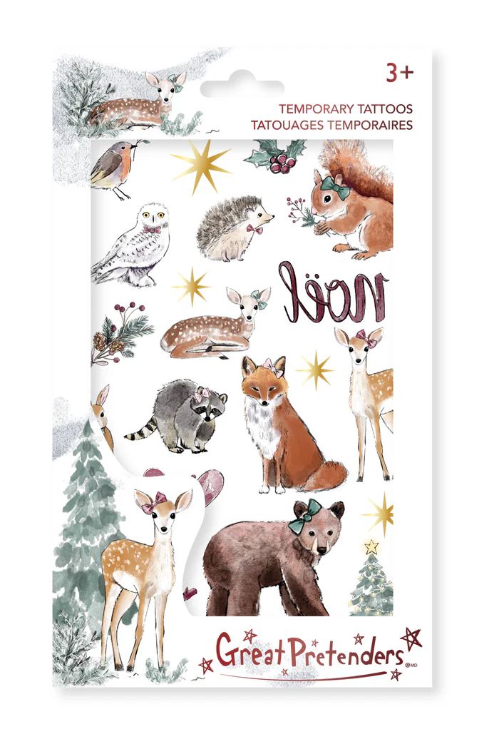 Great Pretenders - Woodland Fawn Temporary Tattoos
