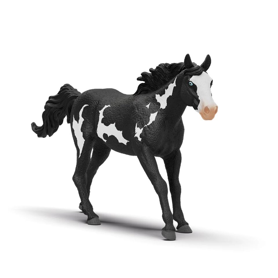 Schleich - Black Paint Gelding