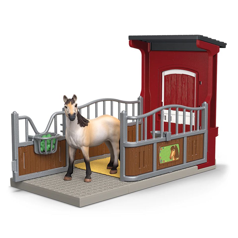 Schleich - Ponybox with Mustang Mare