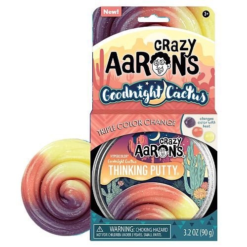 Crazy Aaron&#39;s Thinking Putty - Goodnight Cactus