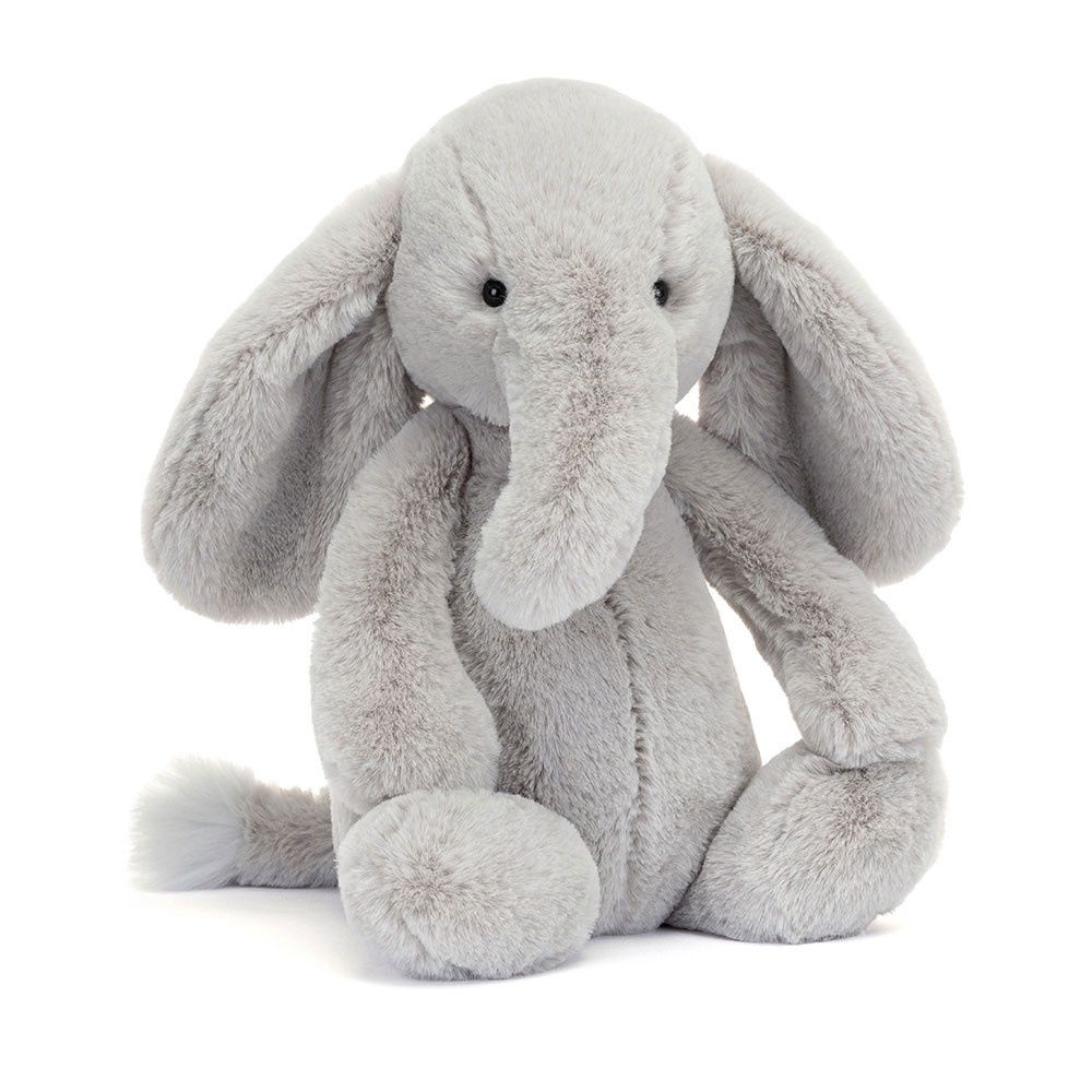 Jellycat - Bashful Luxe Elephant Thuddeus Original