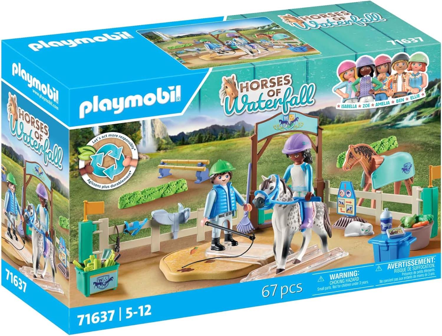 Playmobil Horses of Waterfall 71637 - Modern Riding School