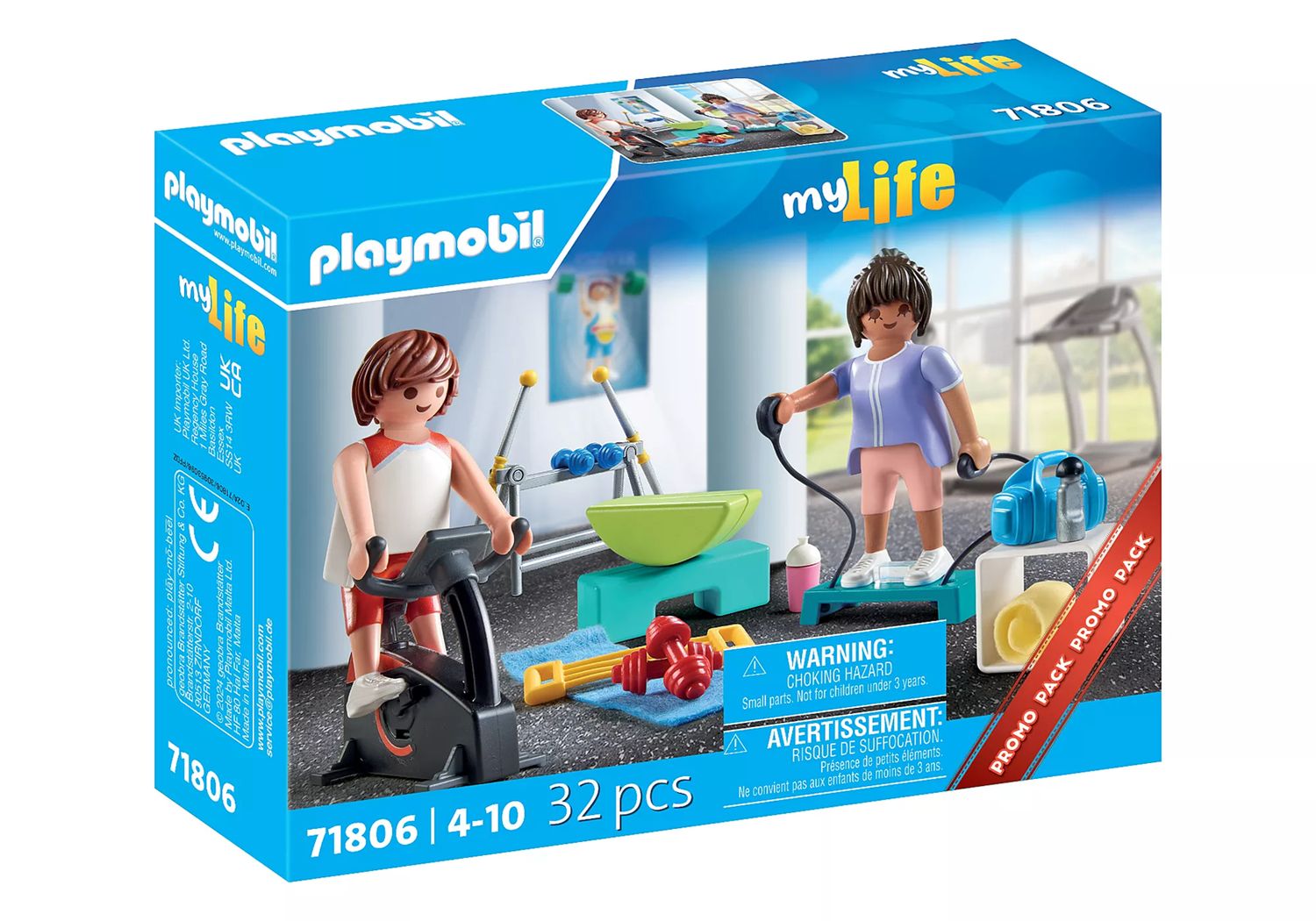 Playmobil My Life 71806 - Fitness Training