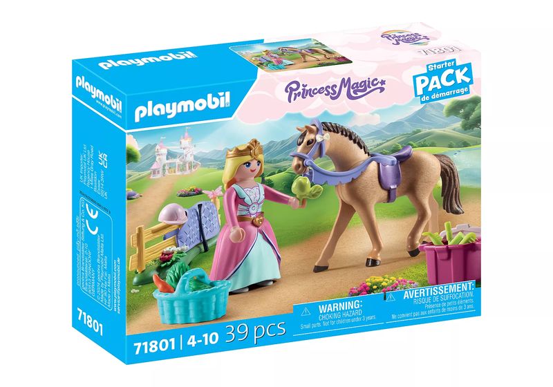 Playmobil Princess Magic 71801 - Princess with Horse Starter Pack