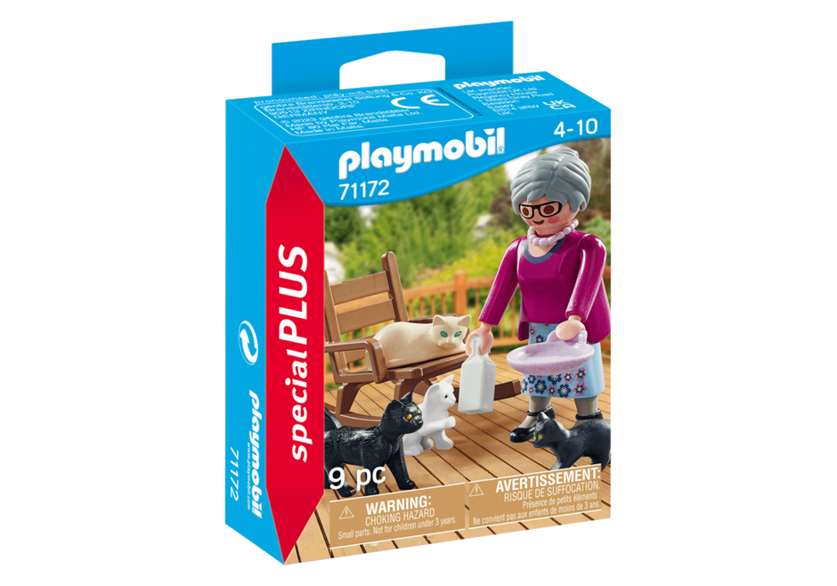 Playmobil Special Plus 71172 - Woman with Cats