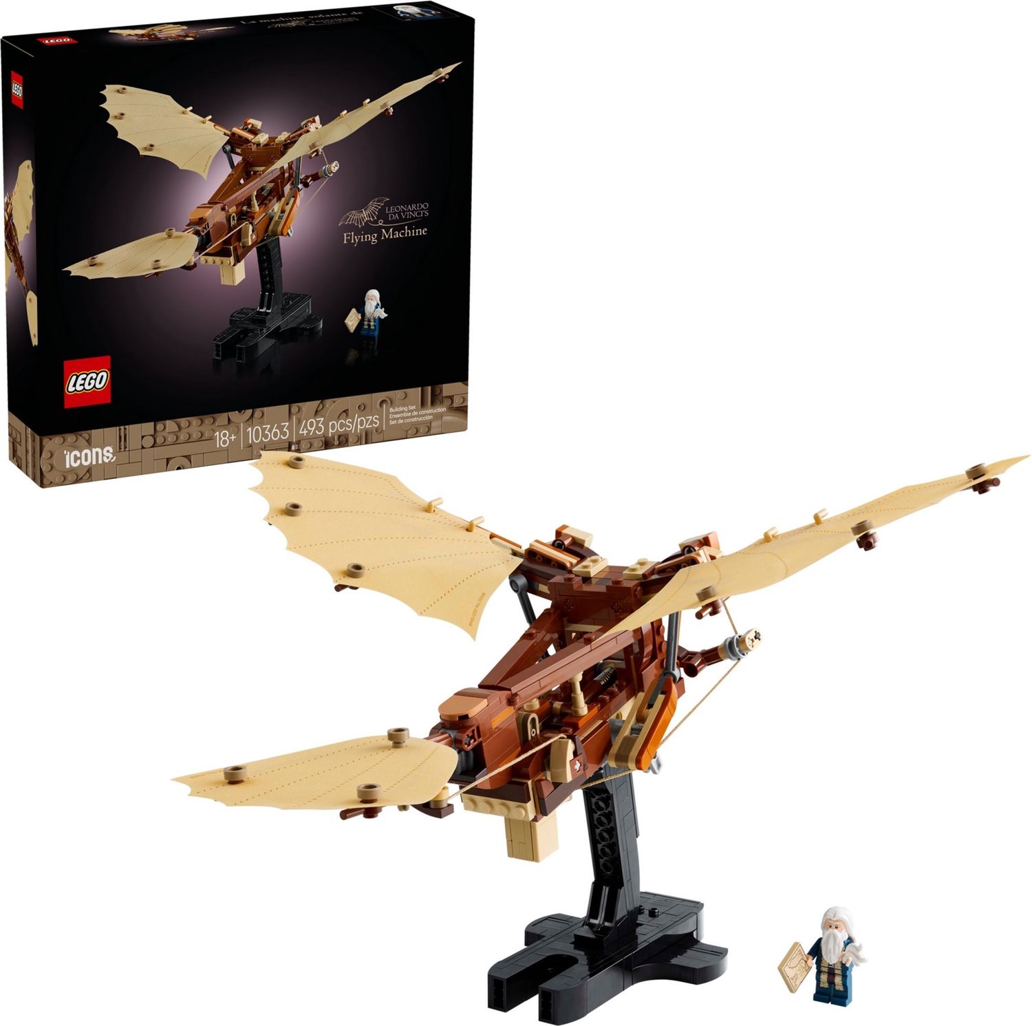 Lego Icons 10363 - Leonardo da Vinci&#39;s Flying Machine