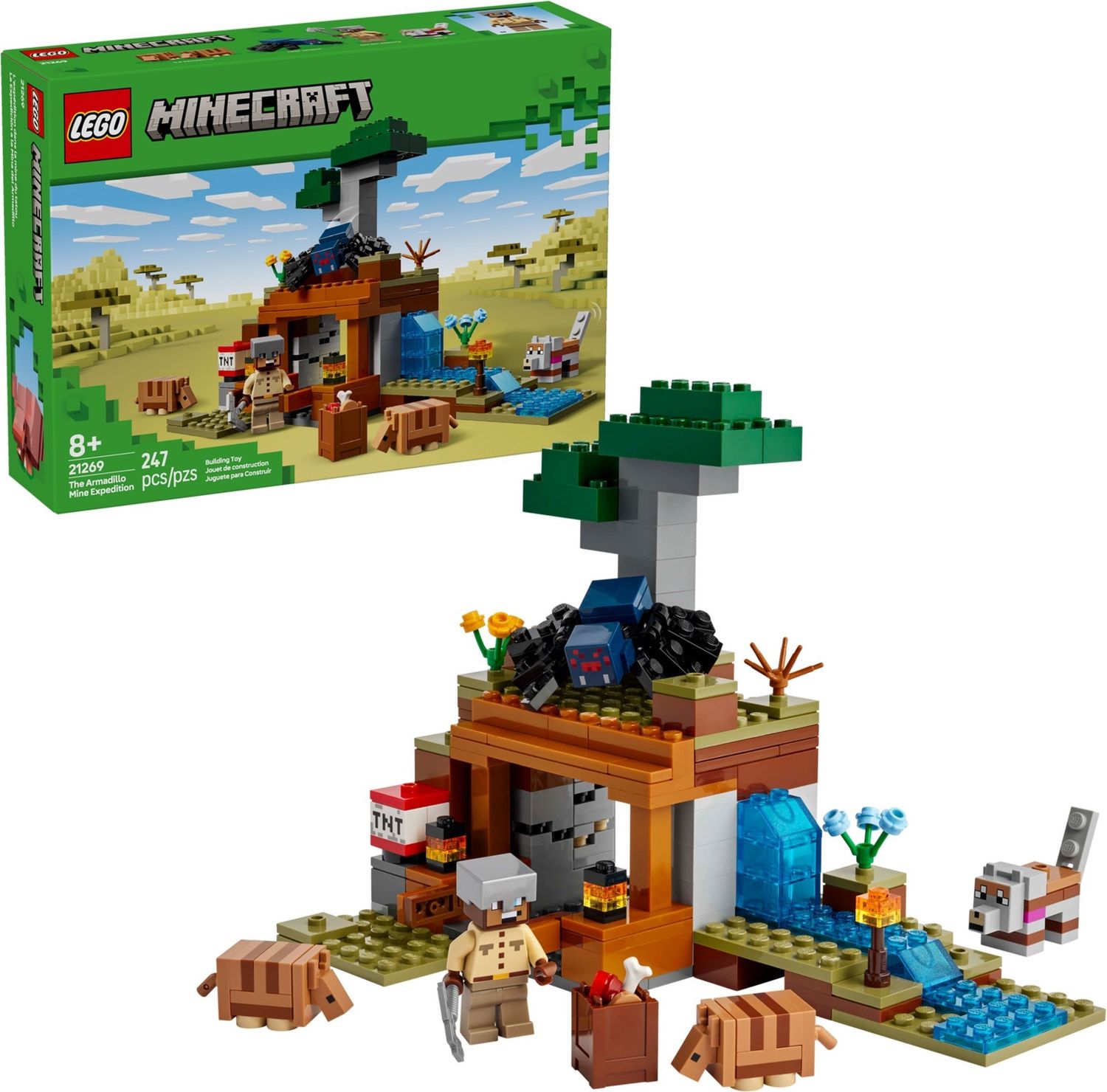 Lego Minecraft 21269 - The Armadillo Mine Expedition