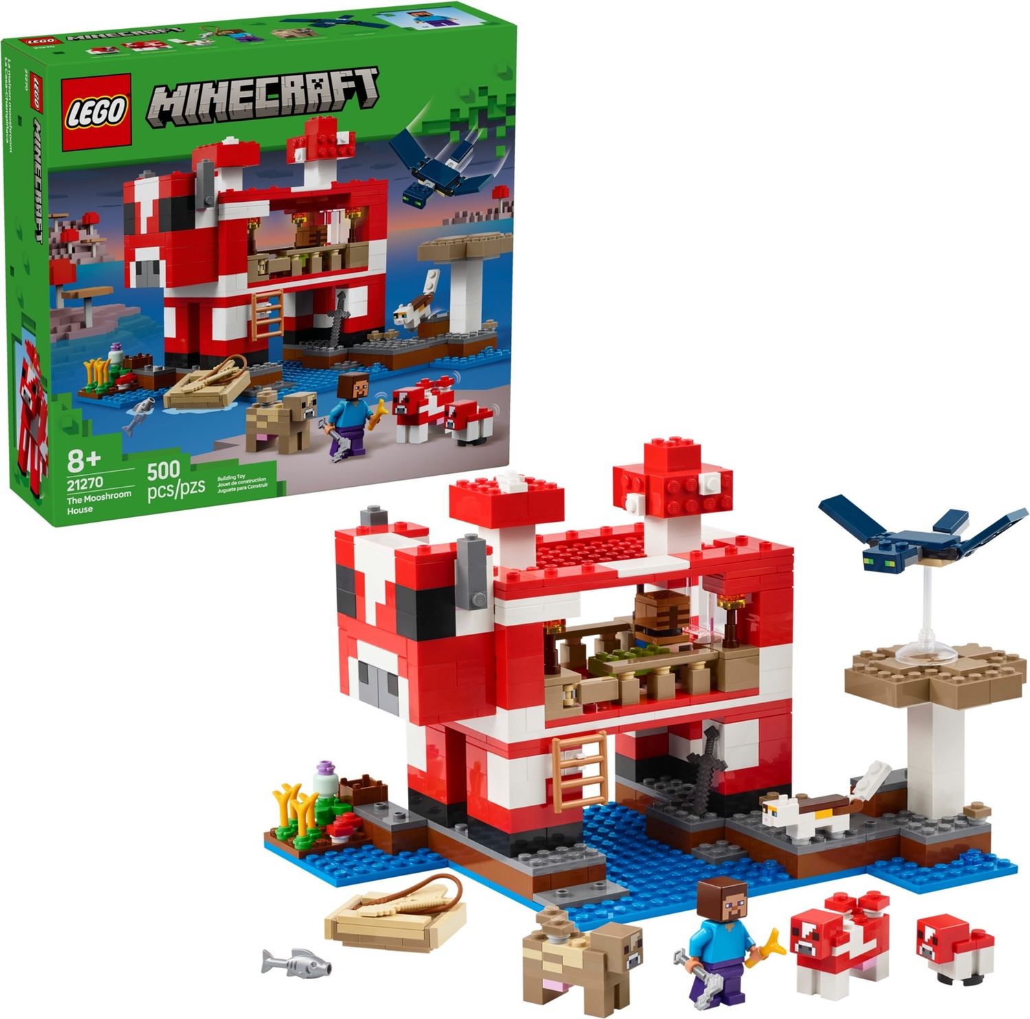 Lego Minecraft 21270 - The Mushroom House