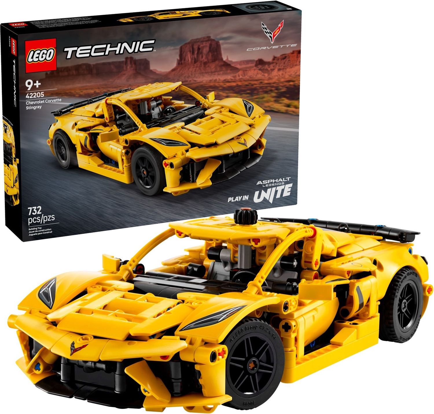 Lego Technic 42205 - Chevrolet Corvette Stingray