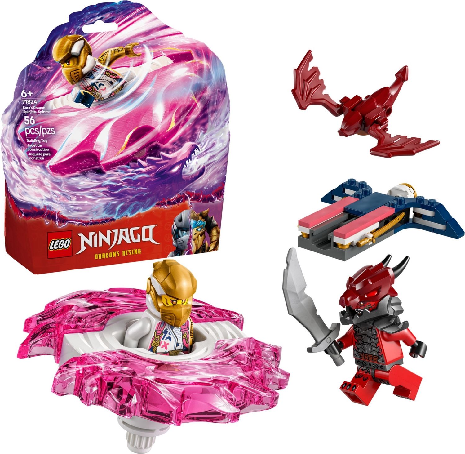 Lego Ninjago 71824 - Sora&#39;s Dragon Spinjitzu Spinner