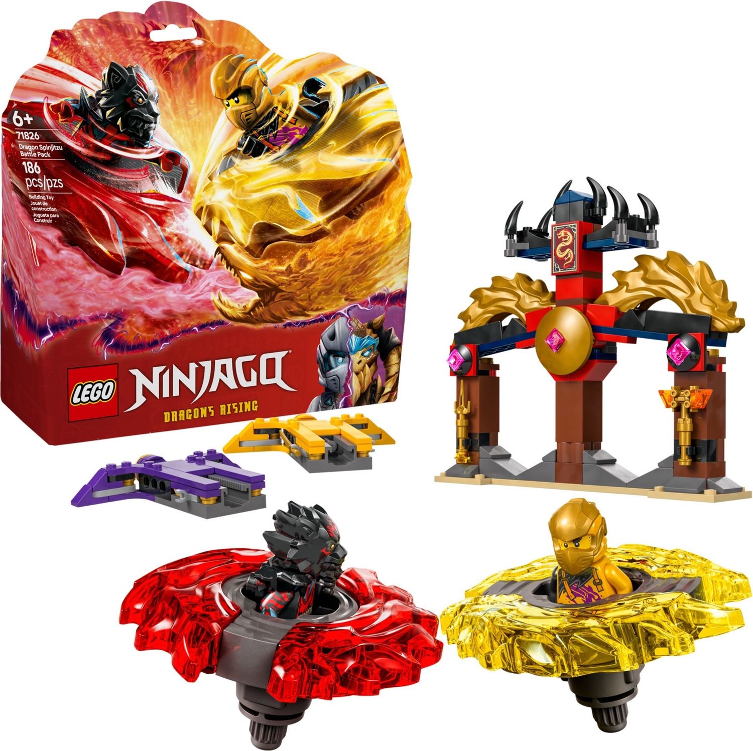 Lego Ninjago 71826 - Dragon Spinjitzu Battle Pack